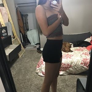 High waisted shorts